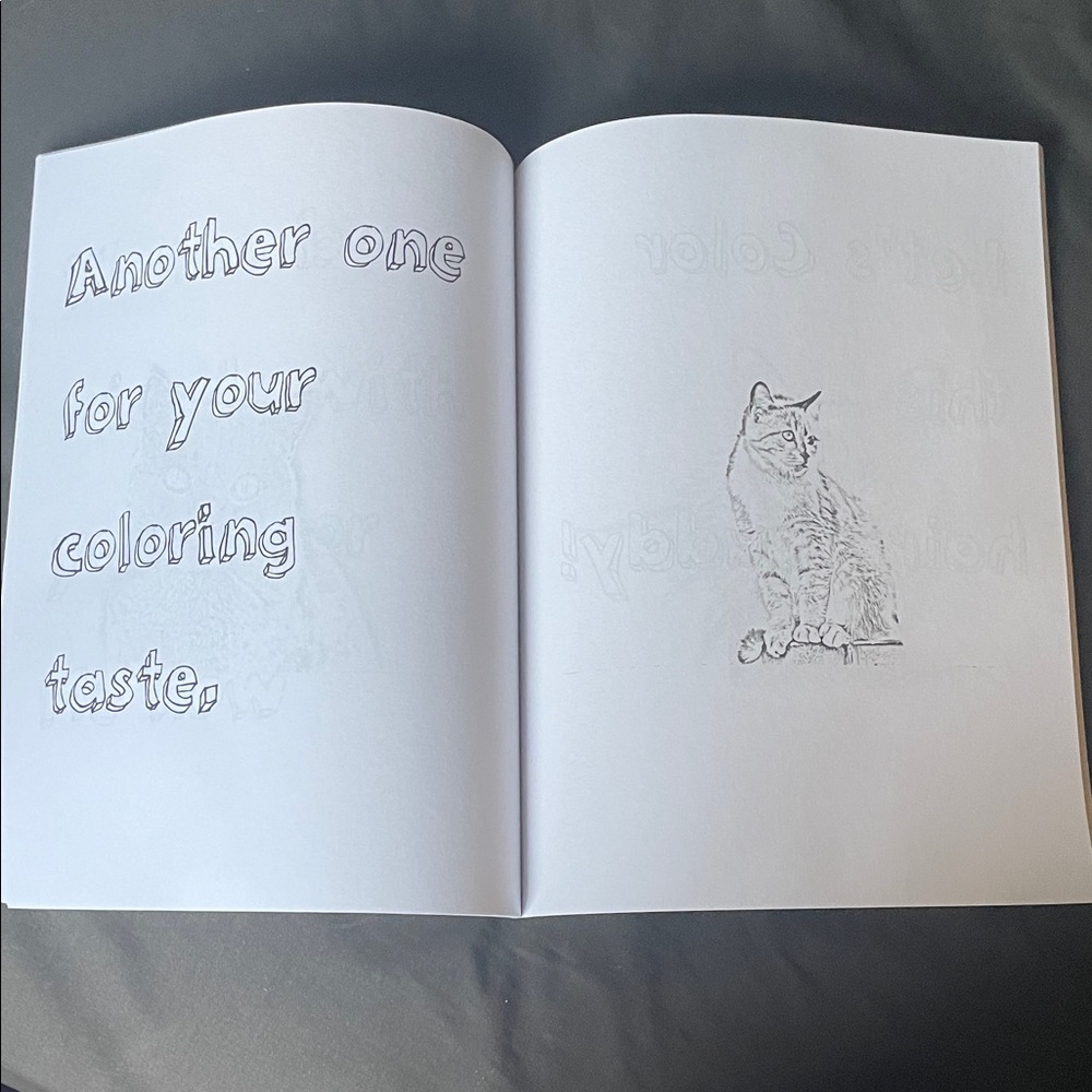 * FREE Adult Coloring Book for Cat Lovers with purchase - Picture 3 of 4